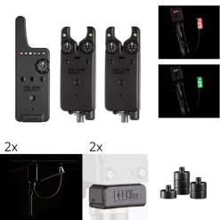 Nordfishing77 Delkim TXI-D Giganto Set 2er Rot + Grün