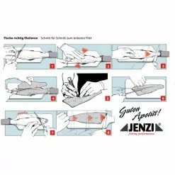 Jenzi Filetiermesser Mit Scheide Und Flexible Klinge -Angelzubehör Verkäufe 8222000 03 770533 1280x1280