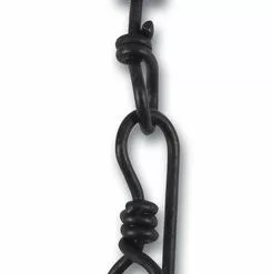 AQUANTIC Edelstahl X-Strong Wirbel Schwarz