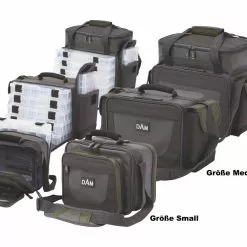 DAM Tackle Bag Serie - Angelzubehörtasche -Angelzubehör Verkäufe DAM Tackle Bag Galeriebild S XL mit GroessenangabexYLROgu8NbtccIpXK3qgzgytNy 1280x1280