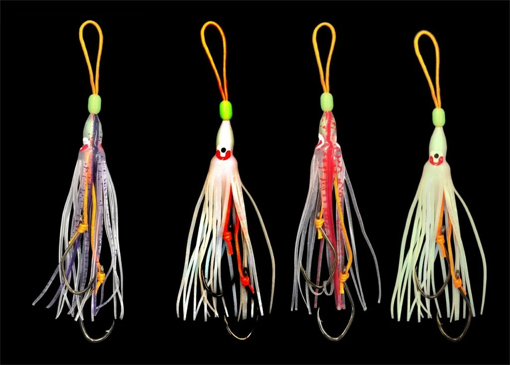 Jenzi DEGA UV Octopus Beifänger-Vorfach Mit Zwei Haken – Bild 2