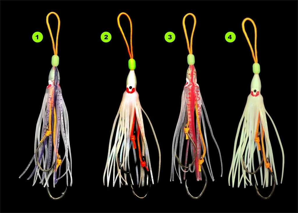 Jenzi DEGA UV Octopus Beifänger-Vorfach Mit Zwei Haken – Bild 3