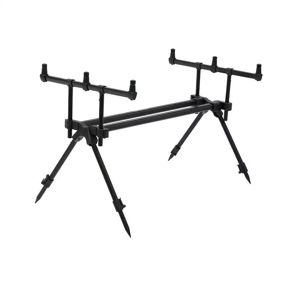Prologic Fishing Prologic C-Series Twin Support 3 Rod Pod 1 Prologic Fishing Prologic C-Series Twin Support 3 Rod Pod