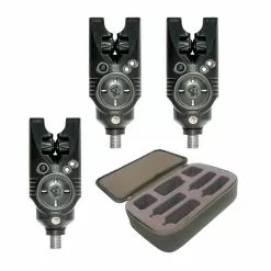 Nash Siren S5 3er Bissanzeiger Set Inkl. Case