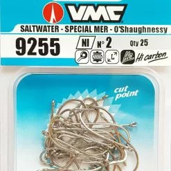 VMC 9255 O'Shaughnessy Einzelhaken NI -Angelzubehör Verkäufe VMC 9255NI Size 2 773735 1280x1280