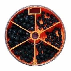 Jenzi - Sortiments Dose Gummi - Verschiedene Perlen