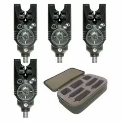 Nash Siren S5 4er Bissanzeiger Set Inkl. Case